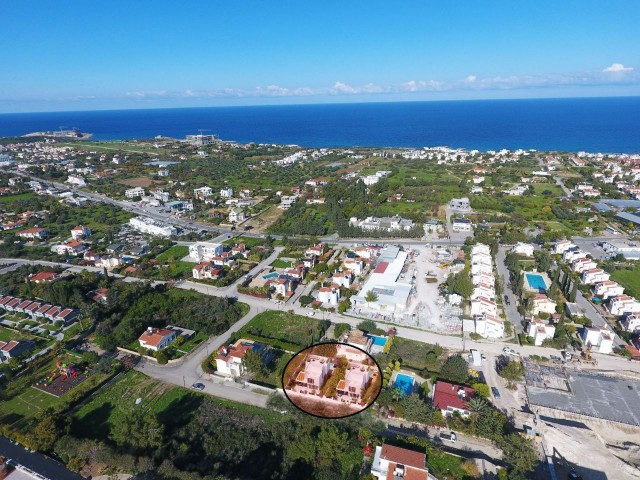 4+1 Triplex-Villen mit türkischem Titel und Meerblick zum Verkauf in Zypern – Kyrenia – Çatalköy