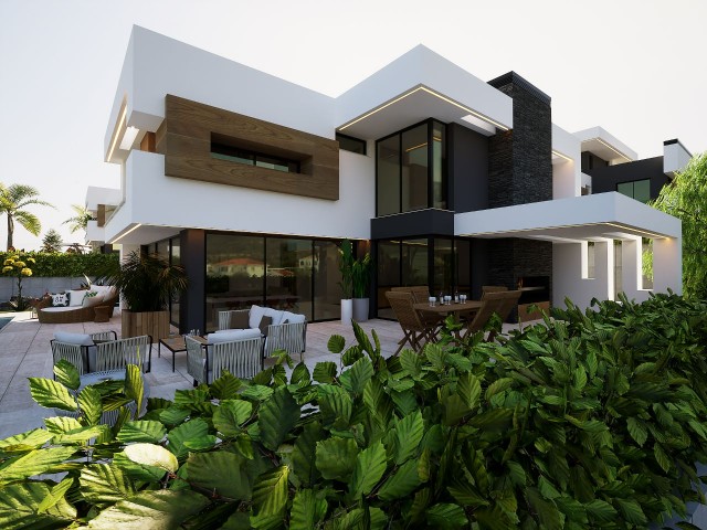 Ultraluxuriöse 4+1 wunderschöne Villa mit Aussicht zum Verkauf in Zypern – Kyrenia – Edremit