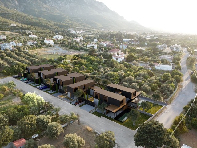 4+1 modern gestaltete Villa zum Verkauf in Zypern Kyrenia Lapta