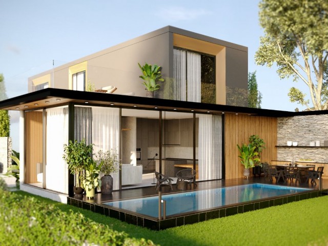 4+1 Modern Designed Villa for Sale in Cyprus Kyrenia Lapta