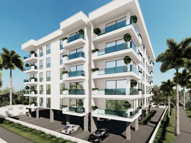 Zypern - Luxuriöse 2+1-Wohnungen zum Verkauf im Zentrum von Kyrenia