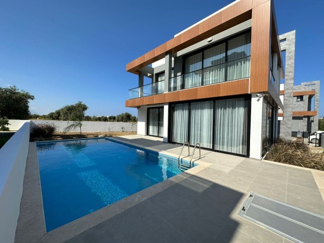 Zypern Kyrenia Çatalköy Ultra-Luxus-4+1-Villa mit Pool zu vermieten