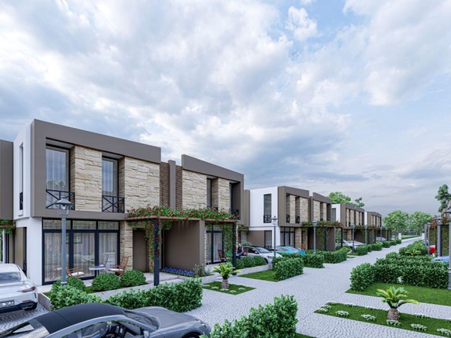 3+1 Modern Villas for Sale in Cyprus - Kyrenia - Doğanköy