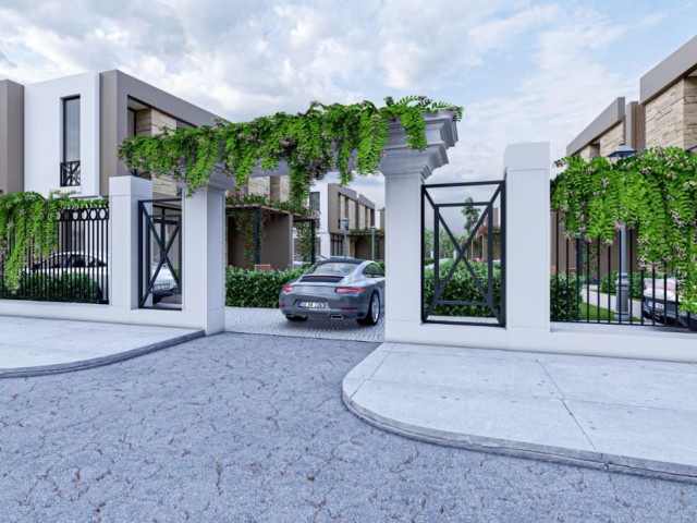 Kıbrıs - Girne - Doğanköy'de Satılık 3+1 Modern Villalar