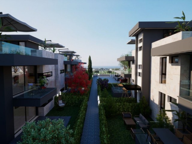 2+1 Flats for Sale in Kyrenia Alsancak, Cyprus