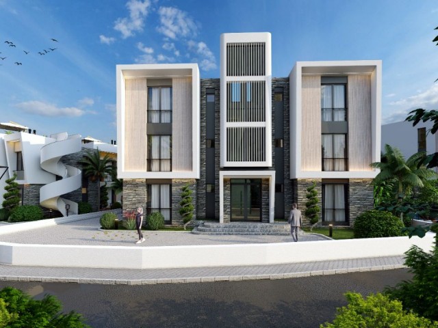1+1 Wohnung zum Verkauf in Kyrenia Alsancak, Zypern