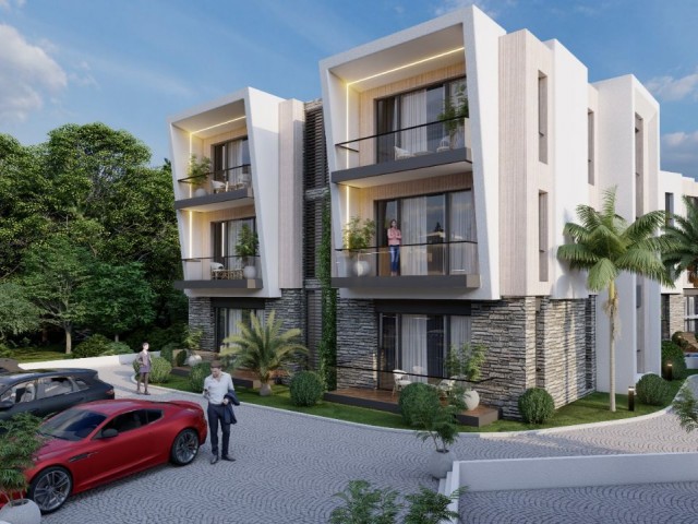 Квартира 1+1 на продажу в Кирении Алсанджак, Кипр