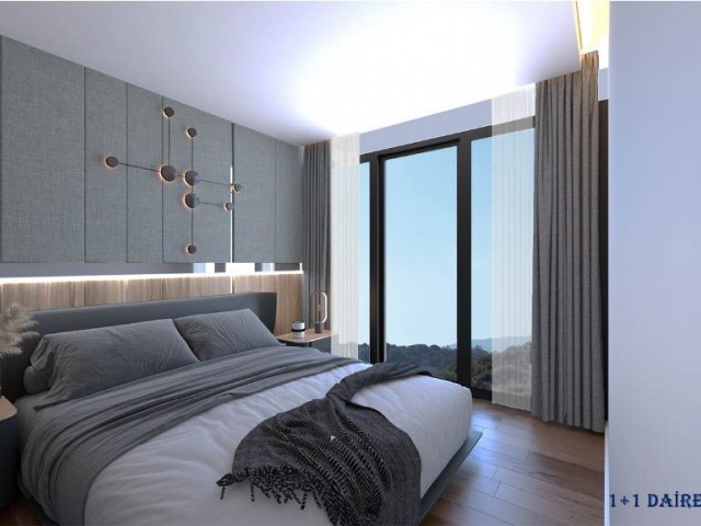 1+1 Flats for Sale in Kyrenia Esentepe, Cyprus