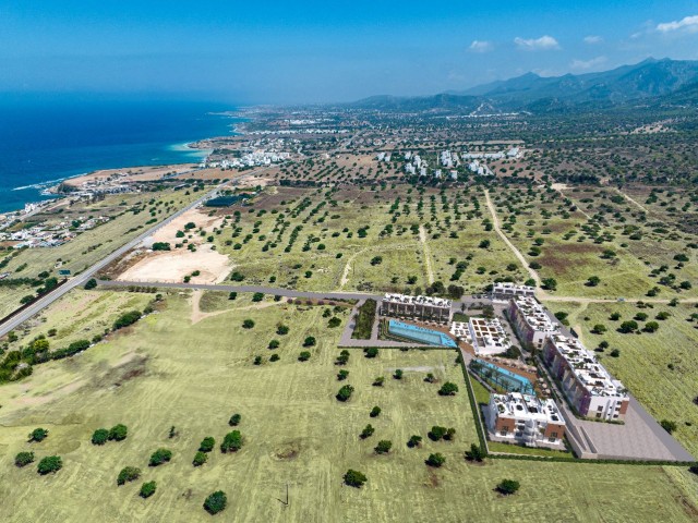 Kıbrıs - Girne - Esentepe'de Satılık Roof Teraslı, Deniz Manzaralı, Fırsat Stüdyo Daireler