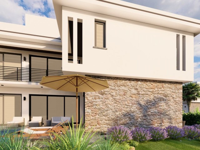 Modern 4+1 Villas for Sale in İskele Ötüken, Cyprus