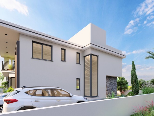 Modern 4+1 Villas for Sale in İskele Ötüken, Cyprus