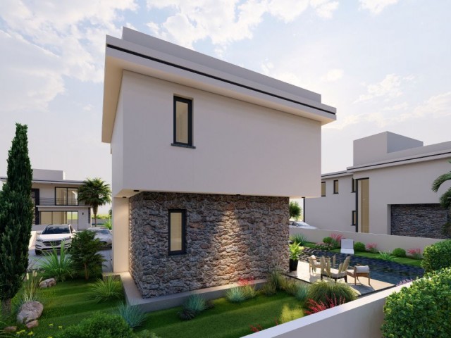 Modern 4+1 Villas for Sale in İskele Ötüken, Cyprus