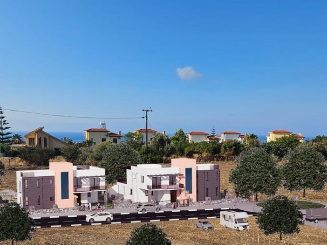 Wunderschönes 4+1-Villenprojekt zum Verkauf in Zypern Kyrenia Karşıyaka