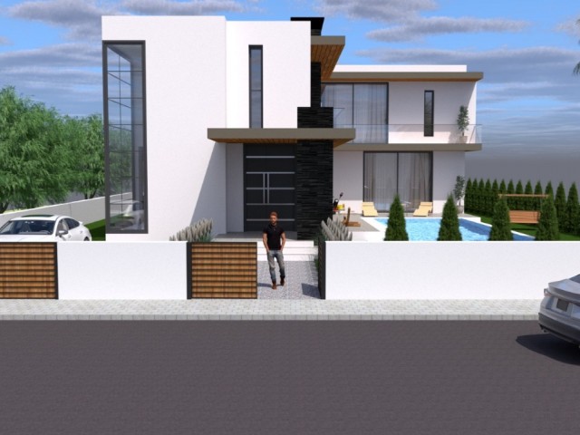 4+1 Villa for Sale in Yeni Bogazici