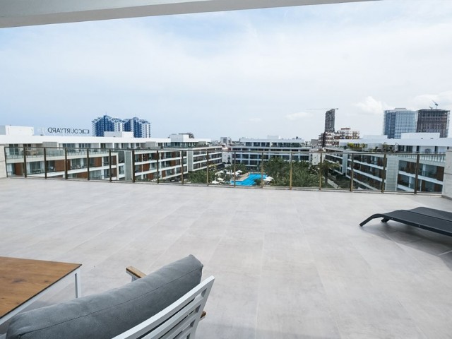 3+1 PENTHOUSE günlük / haftalık / aylık tatil evi  COURTYARD LONG BEACH