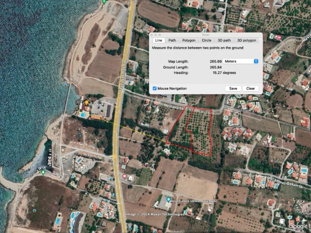 LAND FOR SALE IN KYRENIA LAPTA REGION