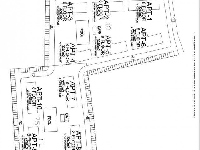 VISAED APARTMENT PROJECT OF 450 FLATS IN ISKELE SAZLIKOY IS FOR SALE