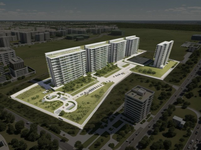 APARTMENT PROJECT OF 420 FLATS IN ISKELE TUZLUCA WITH ALL PERMITS OBTAINED IS FOR SALE