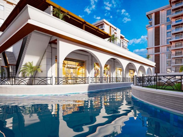 royal.Tutar Специальное Предложение Квартира 2+1 в Лонг Бич, Северный Кипр, Роскошный Проект с Видом на Море, Беспроцентная рассрочка на 3 года