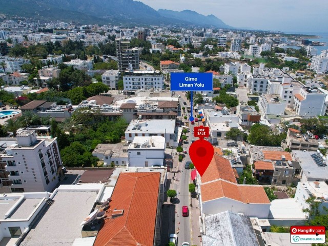 Girne Merkezde, Denize Yurume Mesafesinde, 540 m²'  Ye Kadar Premium Emlak Satın Alma Fırsatı. Butik Otel, İş veya Konut Geliştirme İçin İdeal Bir Projedir.