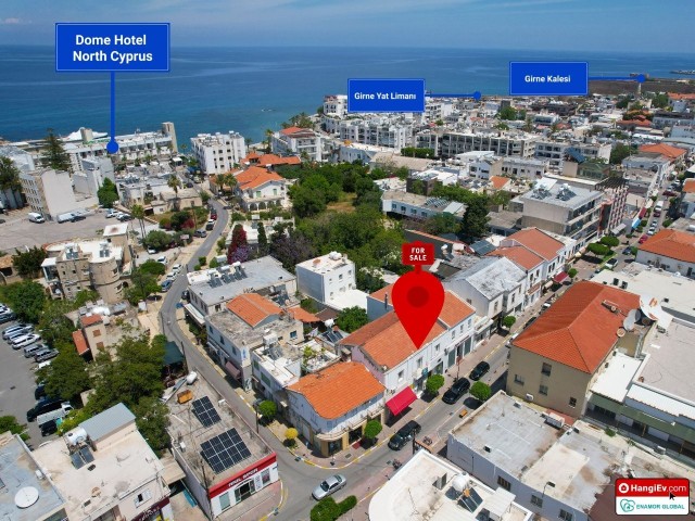 Girne Merkezde, Denize Yurume Mesafesinde, 540 m²'  Ye Kadar Premium Emlak Satın Alma Fırsatı. Butik Otel, İş veya Konut Geliştirme İçin İdeal Bir Projedir.