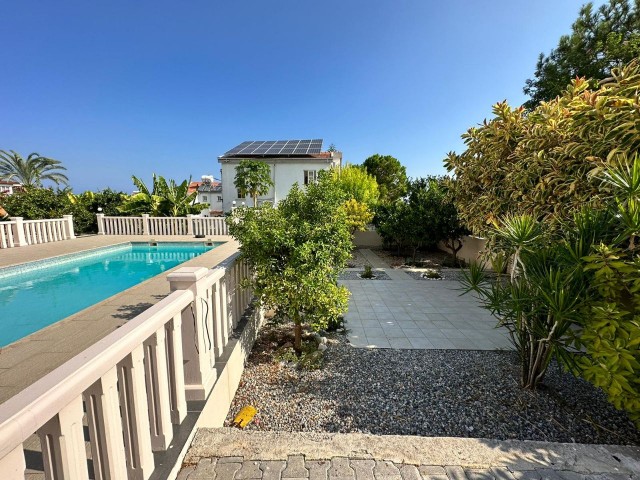 This Modern European Style Villa Is Set In Çatalköy One Of The Most Popular Towns East Of The City Of Kyrenia (Girne). The Area Is Serene and Quiet. The Views Of The Mountains and Sea Are Amazing.