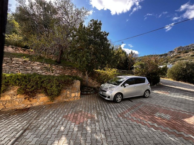 Pre 74 Deed - A Hidden Gem, Nestled In The Hills Of Kayalar Within 1393 m² Of Land, This 3 Bedroom Detached Character Villa Boasts Some Breathtaking Views Of The Mediterranean Sea and Mountain Range.