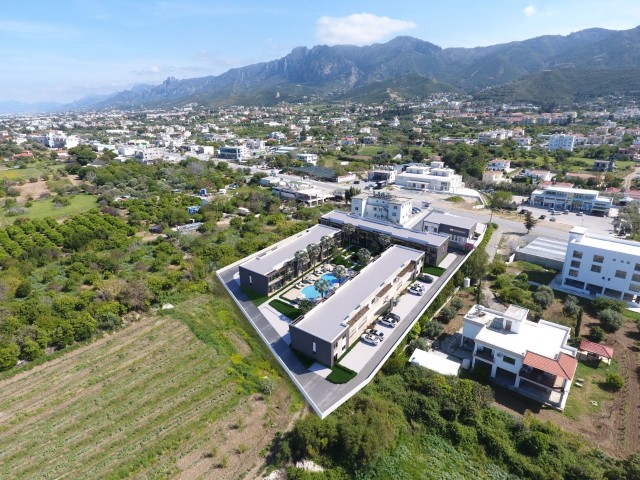 1+1, 2+1 FLATS FOR SALE IN ALSANCAK, KYRENIA!!UNIQUE MOUNTAIN AND SEA VIEW!