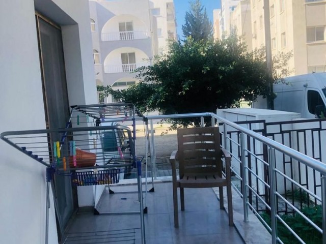 3+1 FLAT FOR SALE IN KYRENIA CENTER WITH PRIVATE GARDEN, FULLY FURNISHED AT BARGAIN PRICE!! TURKISH TITLE!!