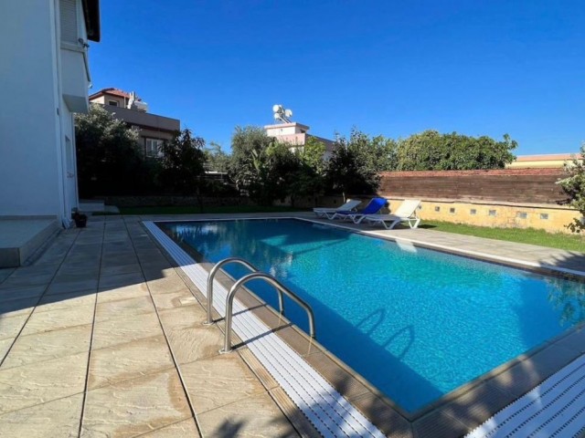 VILLA WITH POOL FOR SALE IN KYRENIA ALSANCAK WITH AN OPPORTUNITY AT HALF A DONE LAND!!