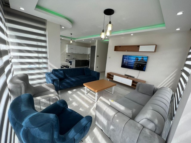 Ultra modern, beautifully furnished 2+1 in the heart of kyrenia