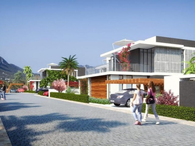 Luxusvillen zum Verkauf in Çatalköy, Kyrenia-Projekt