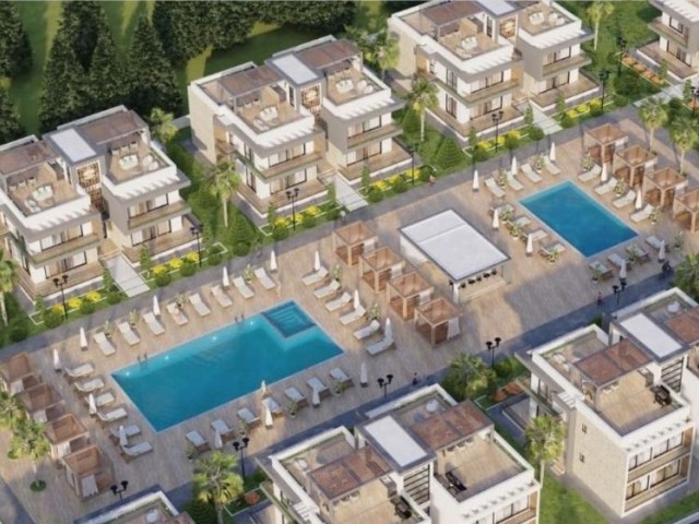 MODERN FLATS FOR SALE FROM ROJE IN İSKELE YENİ ERENKÖY