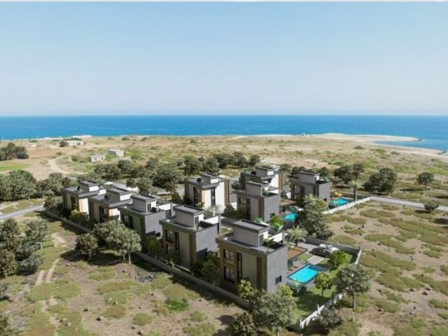 BEACHFRONT VILLAS FOR SALE FROM THE PROJECT IN GIRNE KARSIYAKA