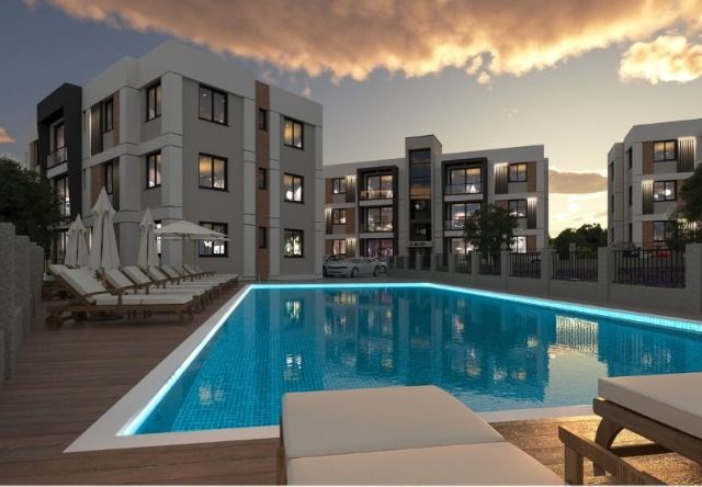 LUXURY FLATS FOR SALE FROM THE PROJECT IN KYRENIA LAPTA