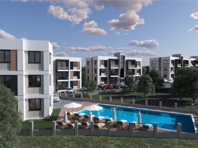 LUXURY FLATS FOR SALE FROM THE PROJECT IN KYRENIA LAPTA