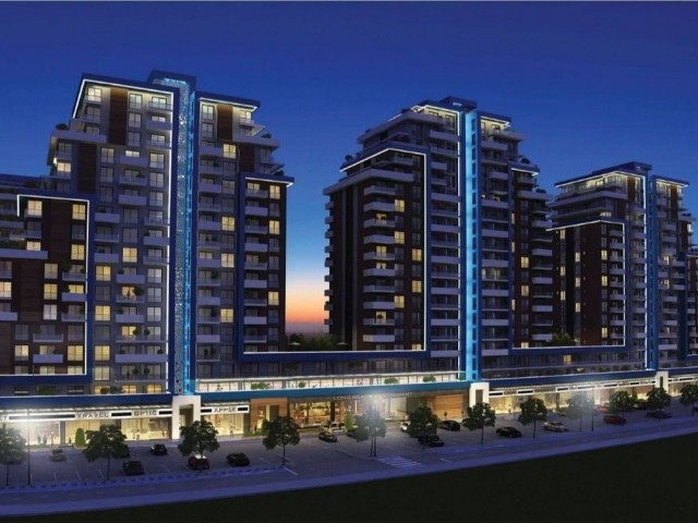 1+1 AND 2+1 FLATS FOR SALE IN İSKELE LONG BEACH