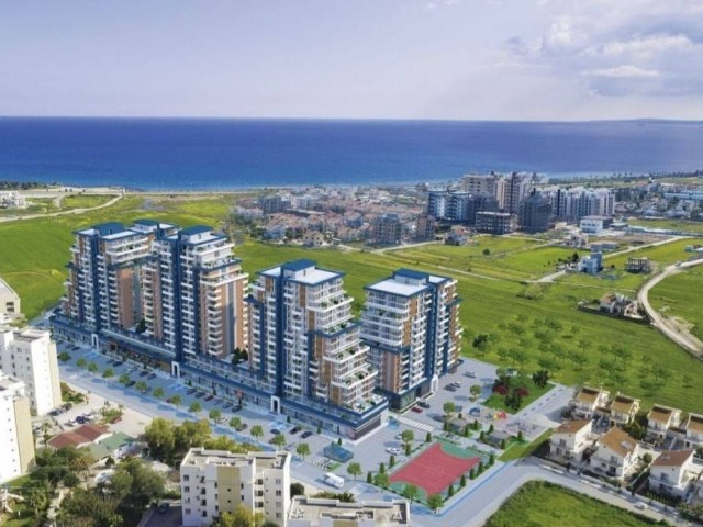 1+1 AND 2+1 FLATS FOR SALE IN İSKELE LONG BEACH