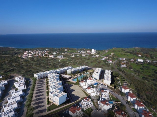 1+1 AND 2+1 FLATS FOR SALE FROM THE PROJECT IN KARŞIYAKA, KYRENIA, WALKING DISTANCE TO THE SEA