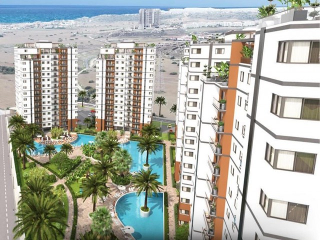 1+0.1+1 AND 2+1 LUXURY FLATS FOR SALE IN İSKELE BOGAZ (PRICES STARTING FROM 82000 GBP)