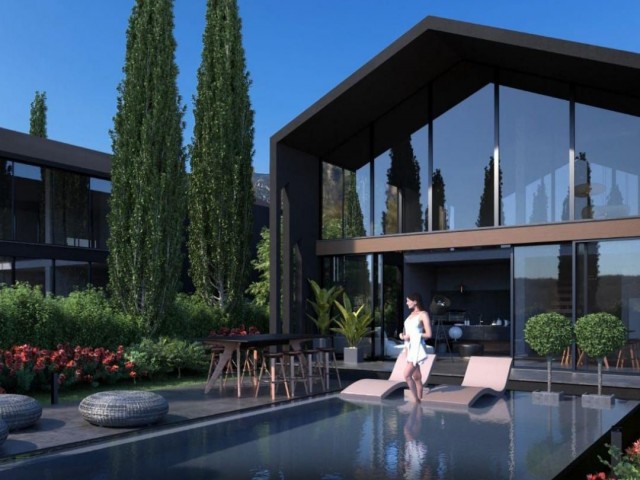 ULTRA-LUXUS-4+1-VILLA MIT PRIVATEM POOL ZUM VERKAUF AUS DEM PROJEKT IN GIRNE ALSANCAK