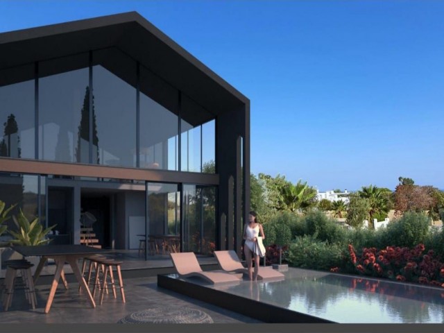 ULTRA LUXURY 4+1 VILLA WITH PRIVATE POOL FOR SALE FROM THE PROJECT IN GIRNE ALSANCAK