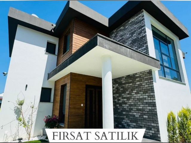 FULLY FURNISHED 4+1 (ENSUITE) OPPORTUNITY VILLA FOR SALE IN OZANKÖY, GIRNE WITH TURKISH COACH