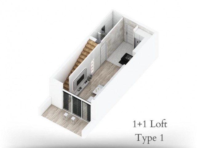 1+0,1+1,1+1 LOFT AND 2+1 FLATS FROM THE PROJECT FOR SALE İN YENİ ERENKÖY, WHİCH İS A PERFECT LOCATİON OPPOSİTE KARPAZ GATE MARİNA....