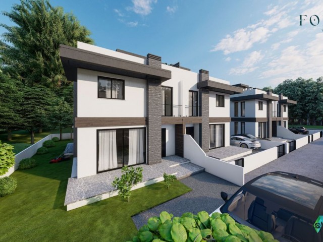 Twin Villa Project in Famagusta Yeniboğaziçi Region