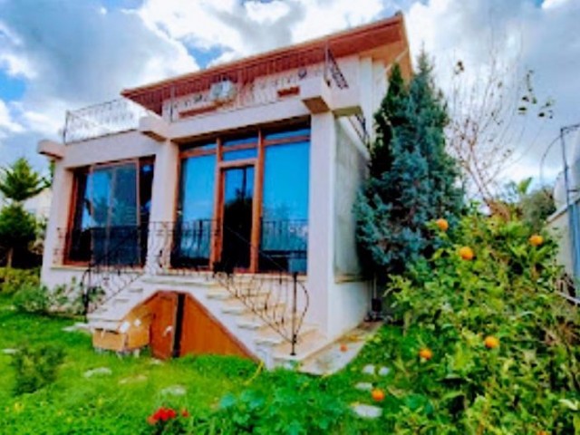 FULLY FURNISHED 4+1 VILLA FOR SALE NEAR CHAMADA HOTEL IN GIRNE/ ÇATALKOY 