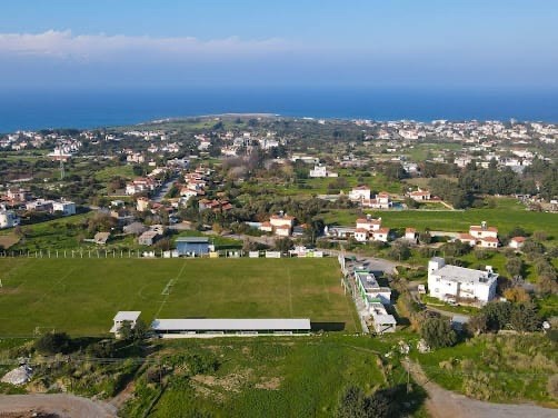 5. 493. 28 m2 PROJEKTVORBEREITETES GELÄNDE MIT DAP UND MEERESBLICK MIT STRASSENGENEHMIGUNG IN DER REGION GIRNE / AGTIAKA' 