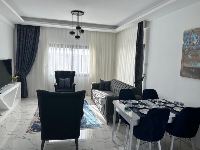 2+1 VOLL MÖBLIERTES PENTHOUSE IN GİRNE / ESSNTEPE 