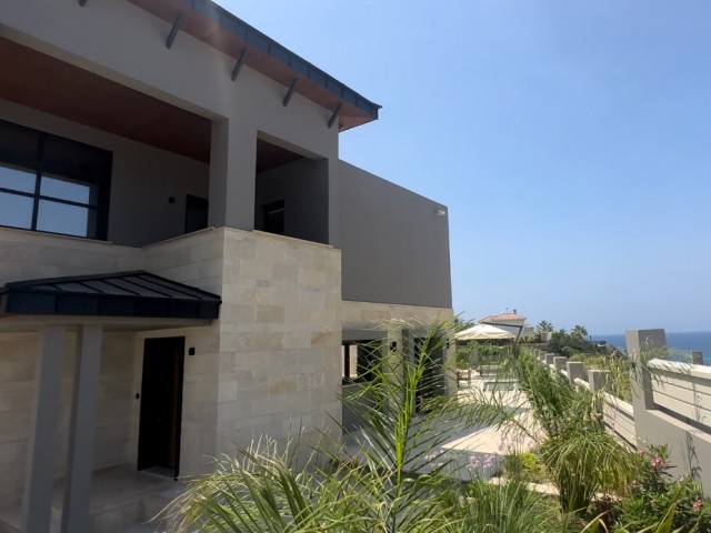 STUNNING LOCATION AND SEA VIEW 4+1 DELUX VILLA WITH LARGE GARDEN PRIVATE POOL