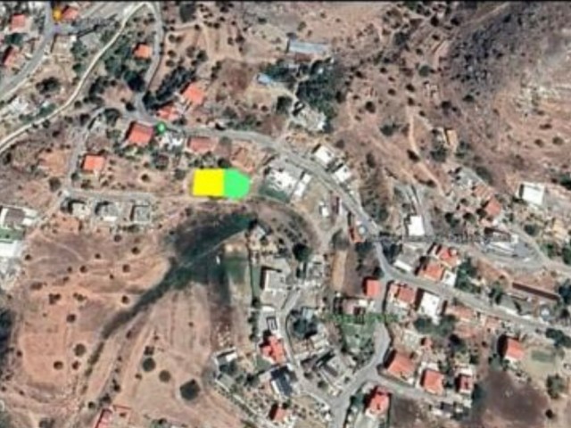 854 M2 LAND FOR SALE IN KYRENIA/TASKENT REGION WITH 50% ZONING PERSONNEL